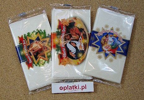 Opłatki na stół wigilijny