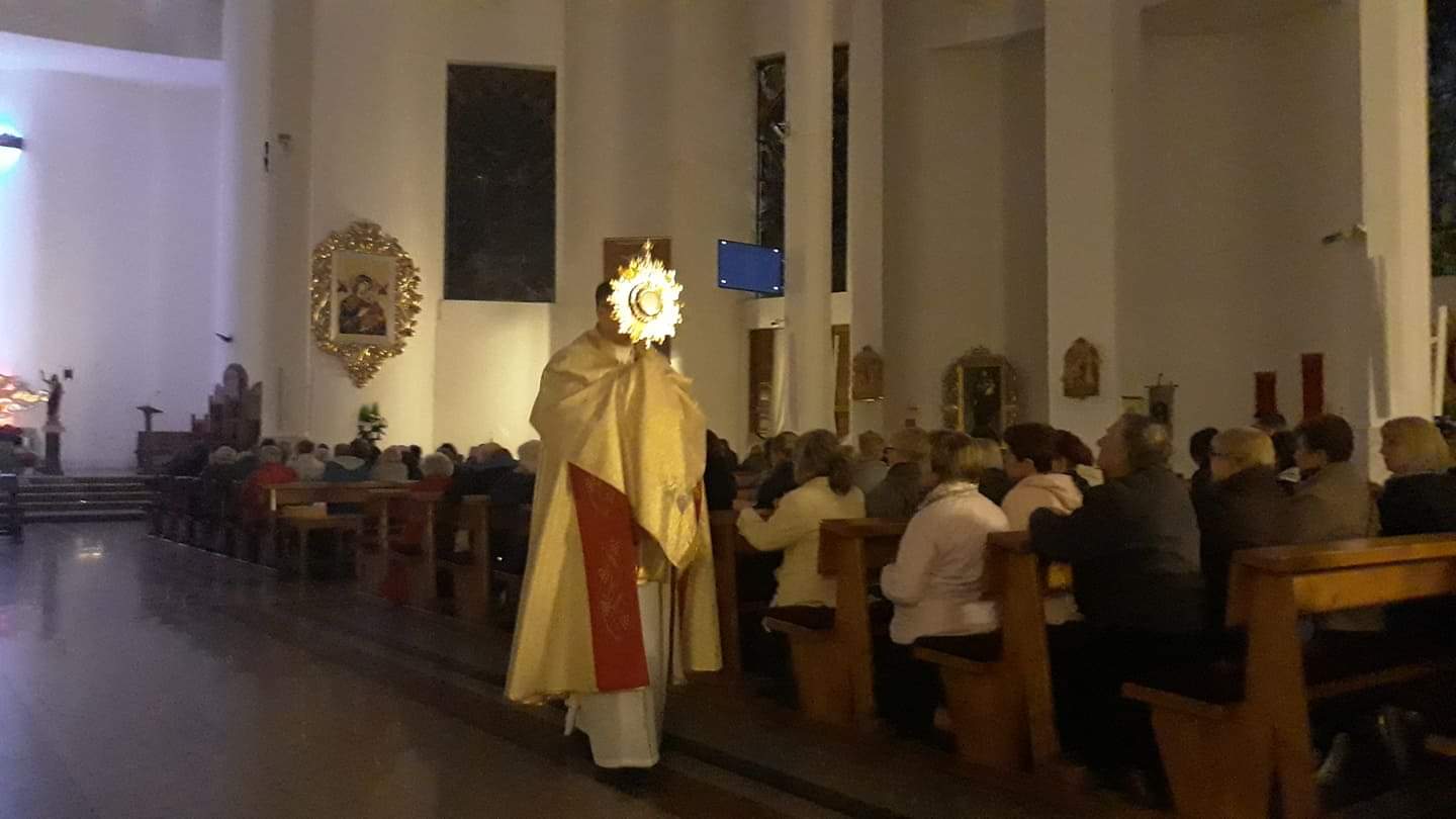 Msza z modlitwą o uzdrowienie kwiecień 2019 r.