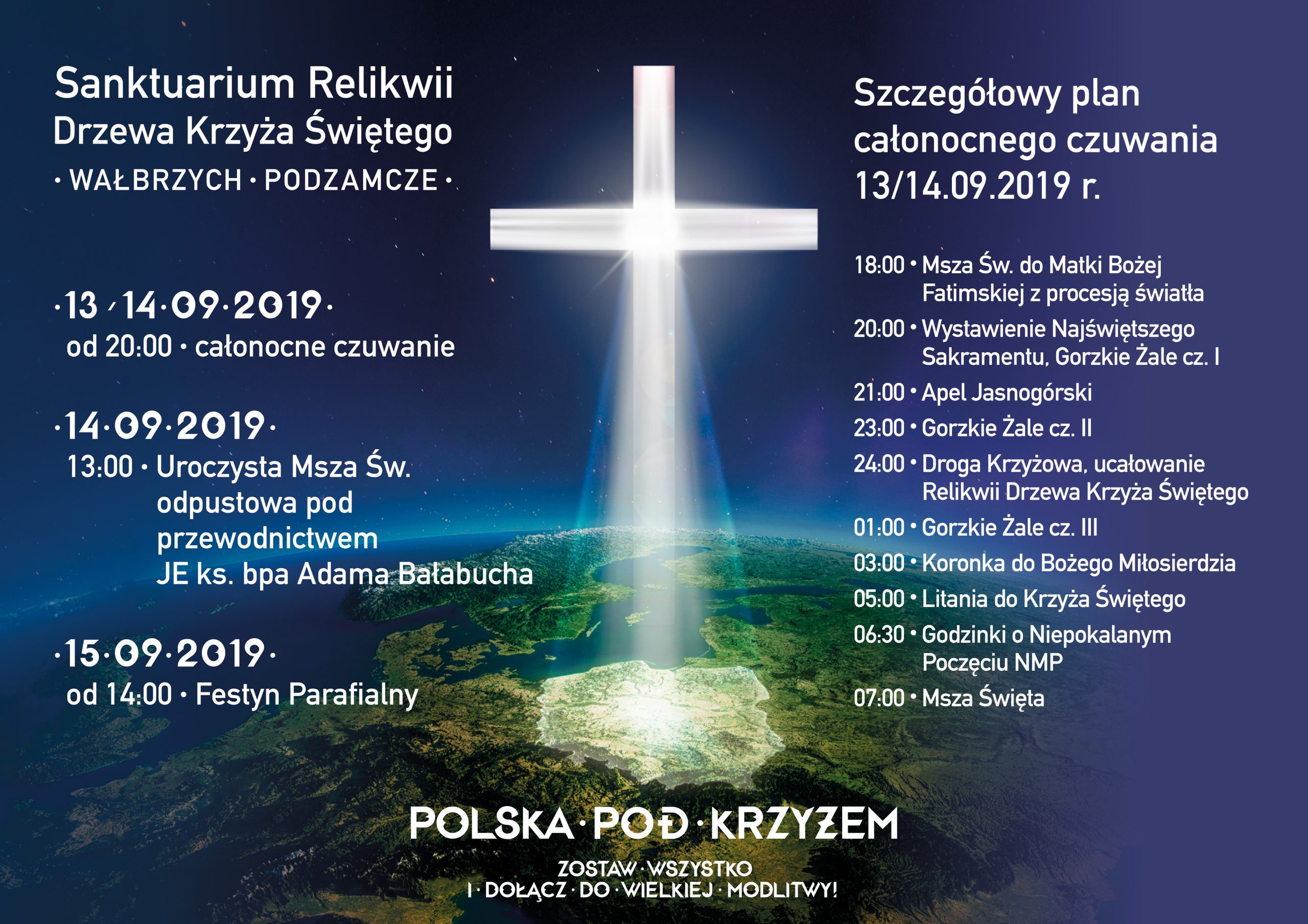 POLSKA POD KRZYŻEM – program  wydarzeń
