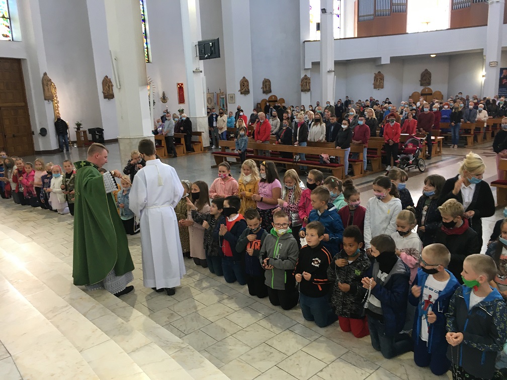 Poświęcenie różańców